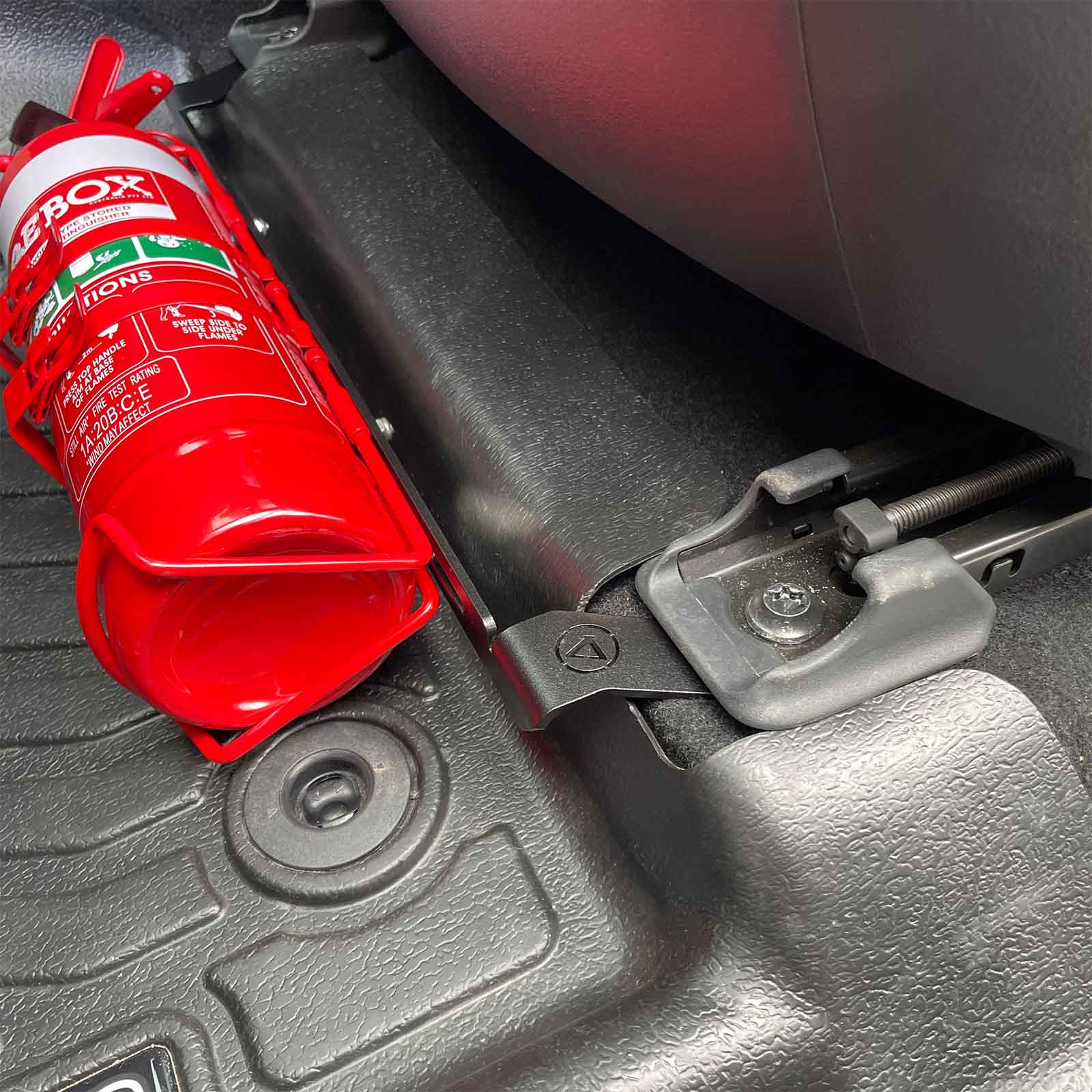 300 Series Toyota Land Cruiser Fire Extinguisher Bracket - Image 3