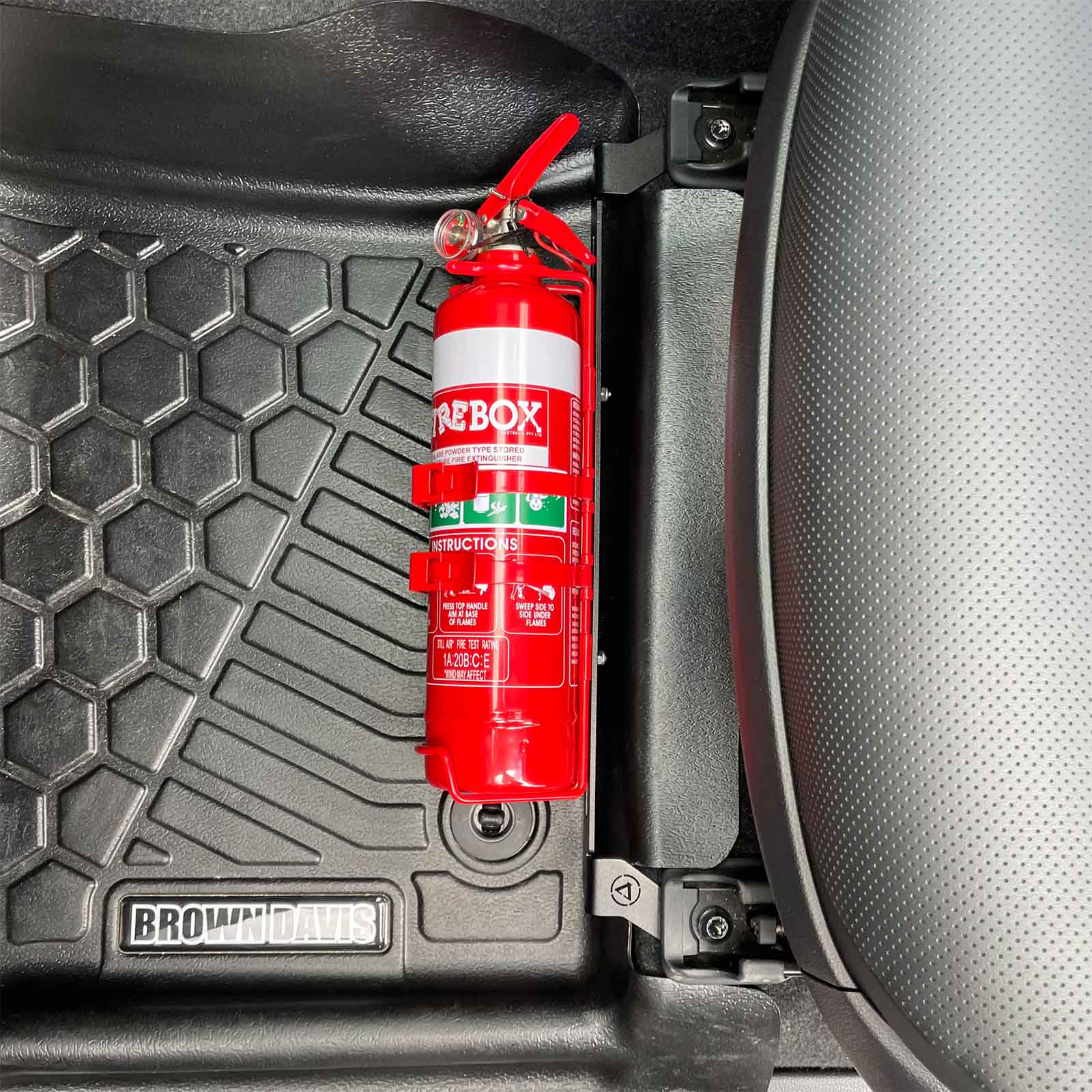 300 Series Toyota Land Cruiser Fire Extinguisher Bracket - Image 6