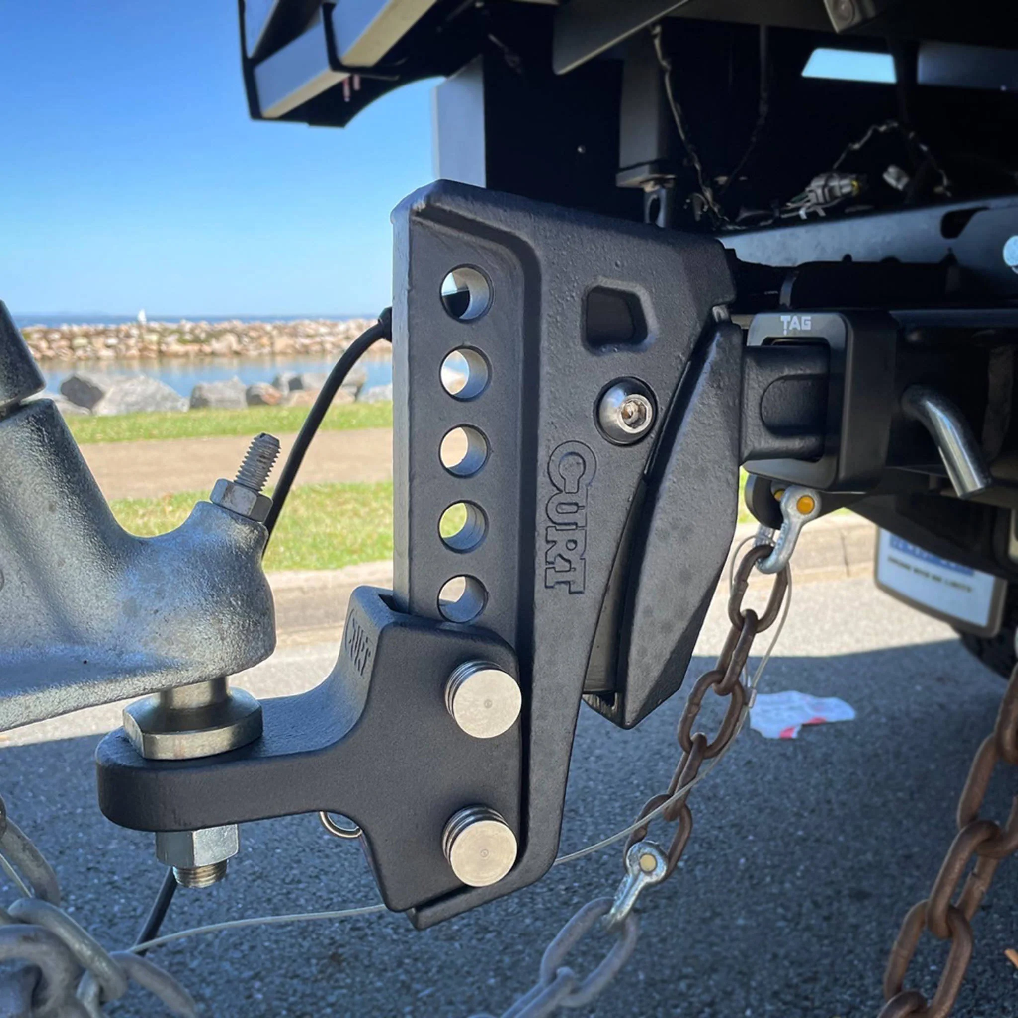 CURT Rebellion XD ShockDrop Ball Mount Kit - Image 10