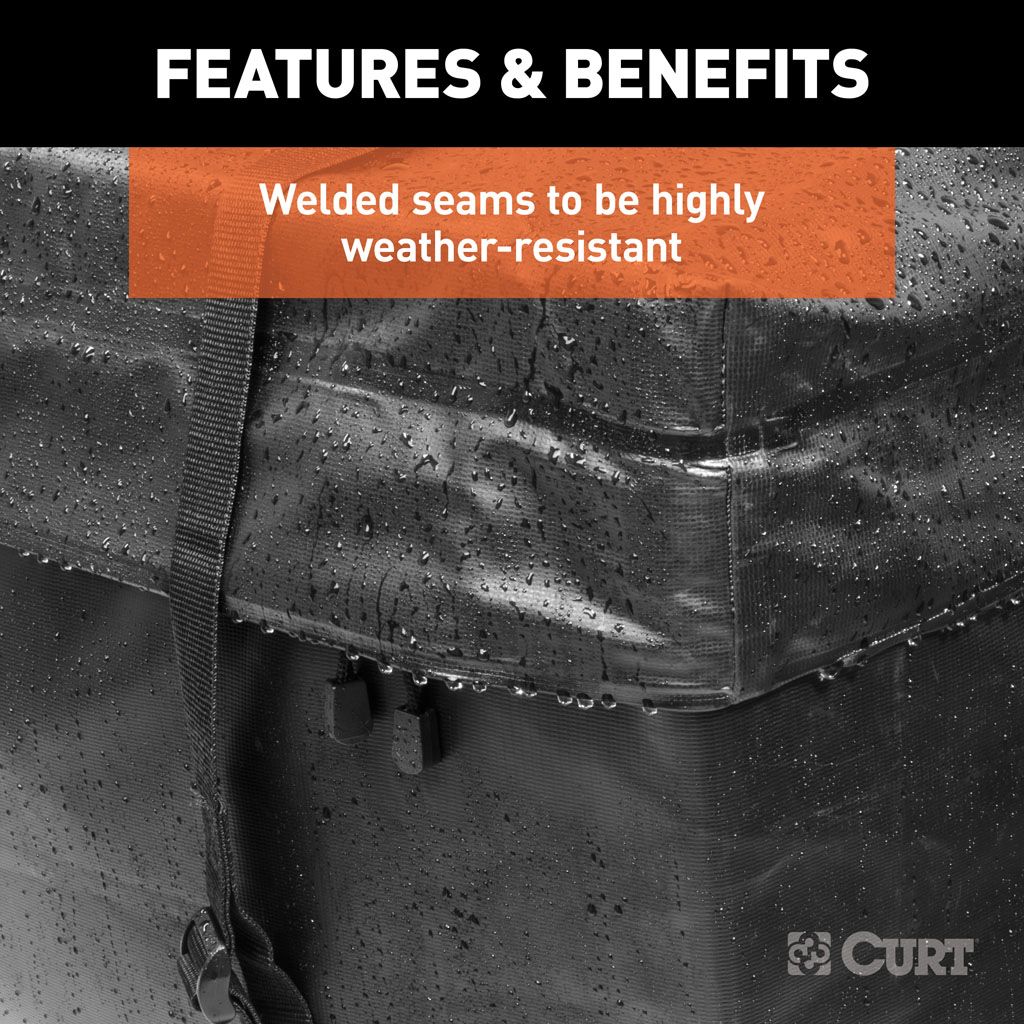 CURT Weatherproof Vinyl Cargo Bag (96cm x 86cm x 46cm) - Image 5