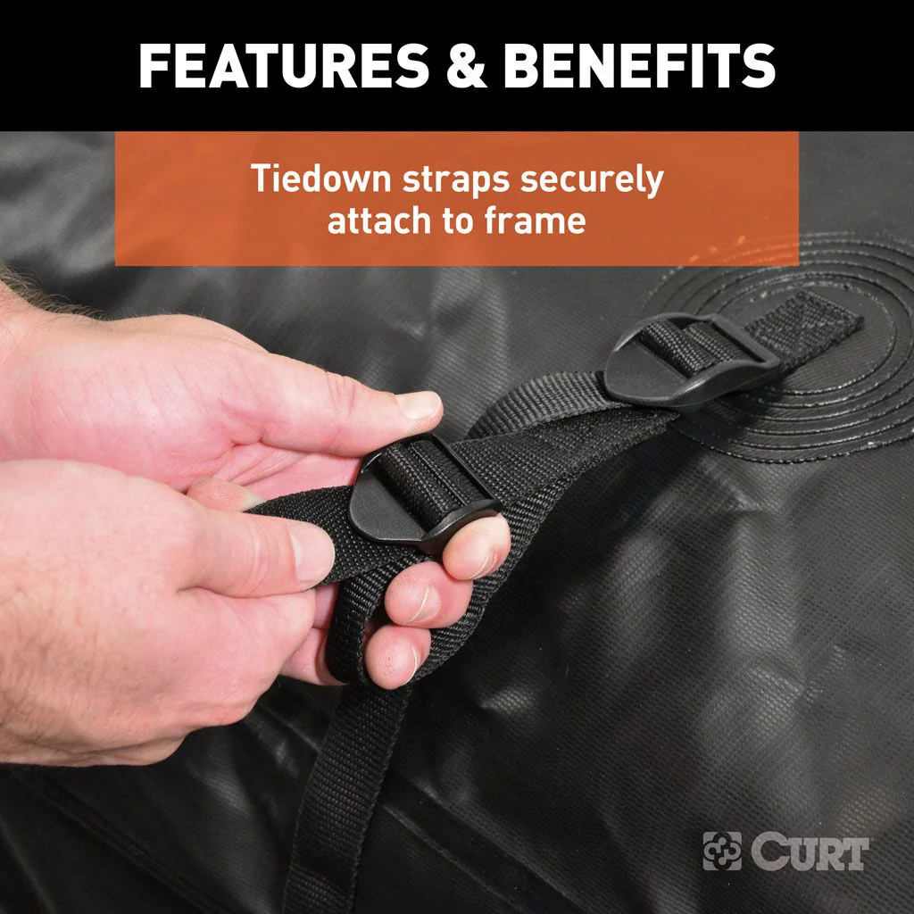 CURT Weatherproof Vinyl Cargo Bag (96cm x 86cm x 46cm) - Image 6