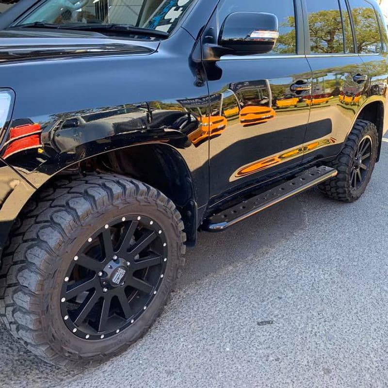 LandCruiser 200 Series FLAT Rock Sliders / Side Steps - Image 8