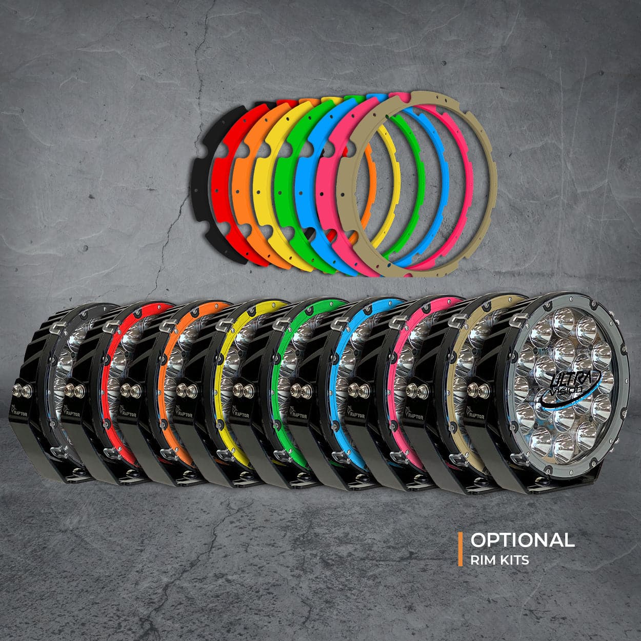 Raptor 120 LED 9″ Driving Light (Pair) - Image 3